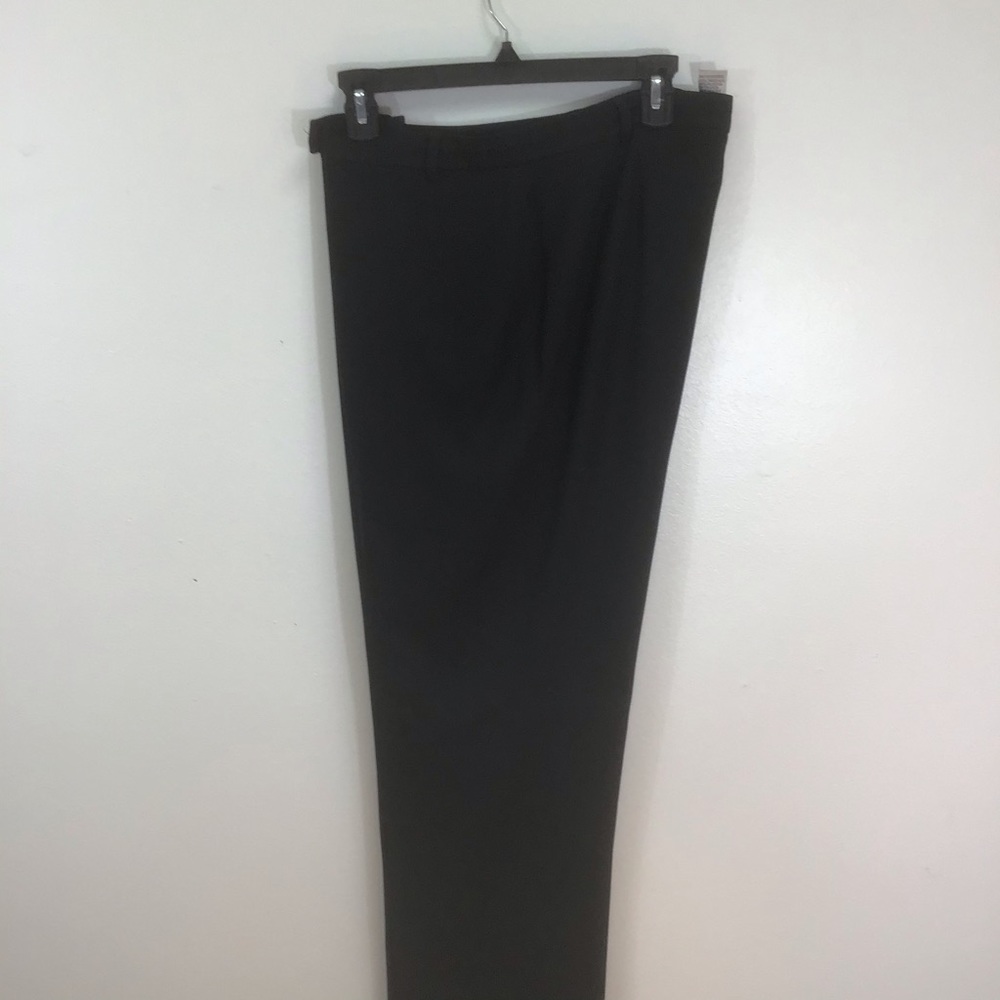 Black Dress pants, Nygard collection flat front.
